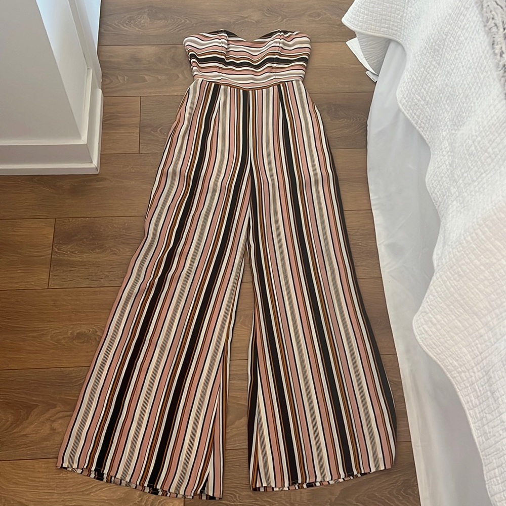 Leith Strapless Jumpsuit